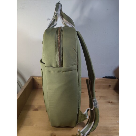 NWT Backpack Tote Universal Threads Olive Green Fabric Retail $35! - Picture 3 of 12